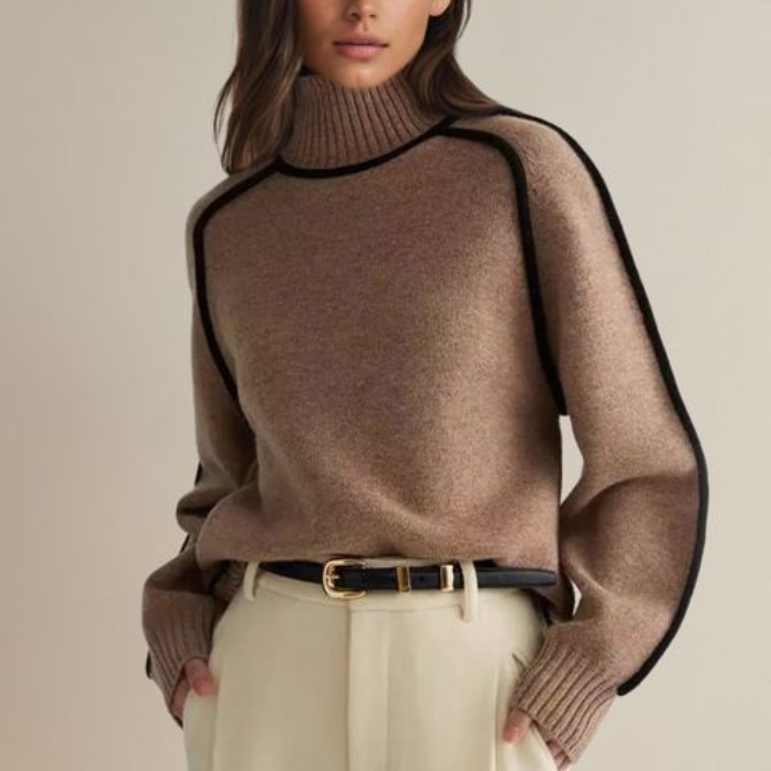 Claire | Eleganter Rollkragenpullover