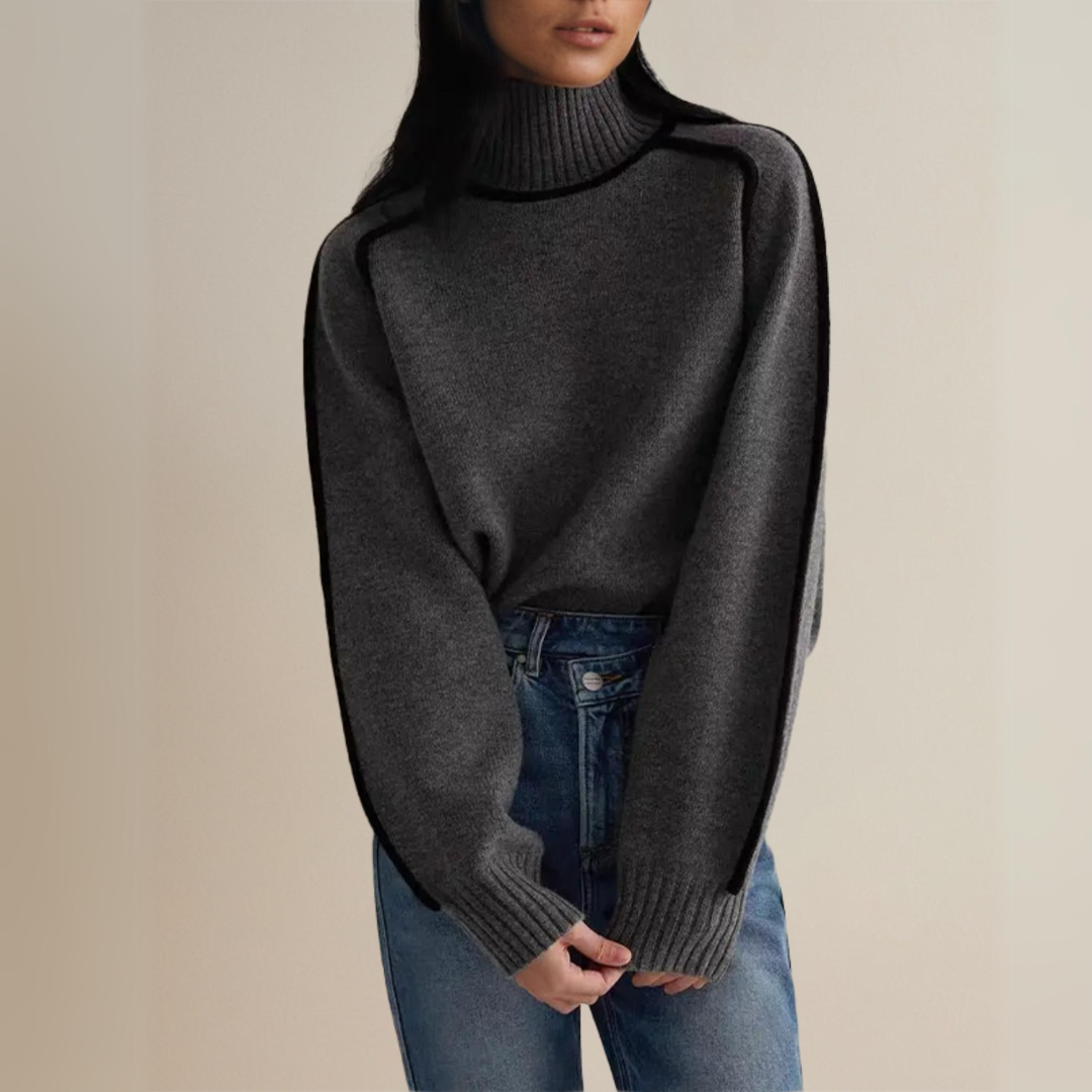 Claire | Eleganter Rollkragenpullover